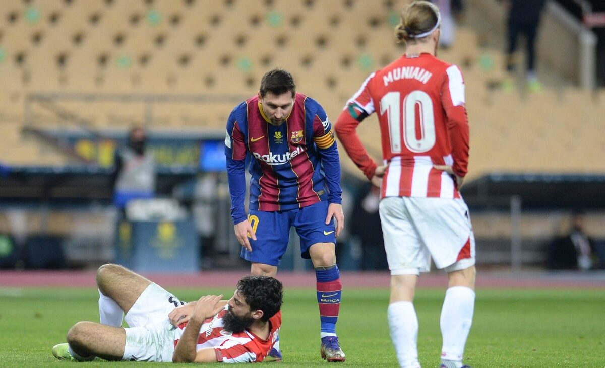 Barcelona – Athletic Bilbao 2-3. Bascii au câştigat Supercupa Spaniei! Lionel Messi, eliminat în premieră în tricoul Barcei! Inaki Williams, gol de poveste