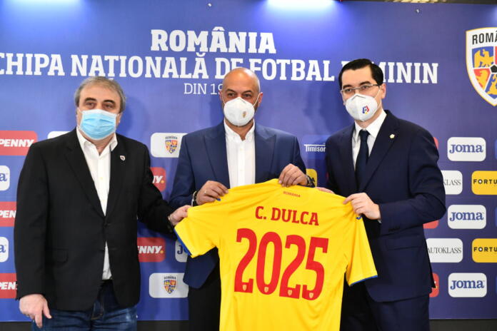 Un nou selecţioner la naţionala României! Cristian Dulca va pregăti echipa de fete. Ce obiectiv i-a stabilit Răzvan Burleanu