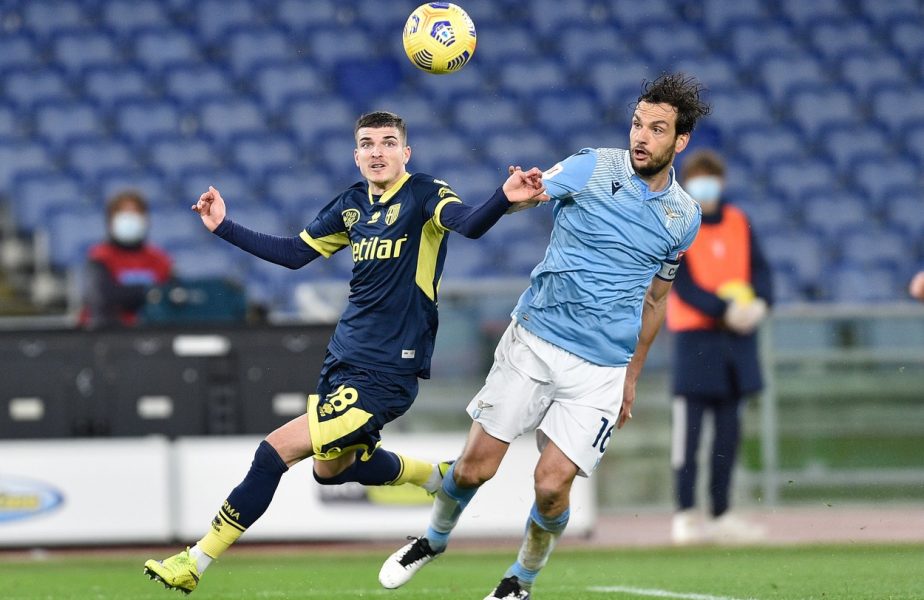 VIDEO | Nebunie totală! Valentin Mihăilă a marcat primul său gol la Parma, în super-meciul cu Lazio. Românul a avut și o bară. Finalul a fost dramatic