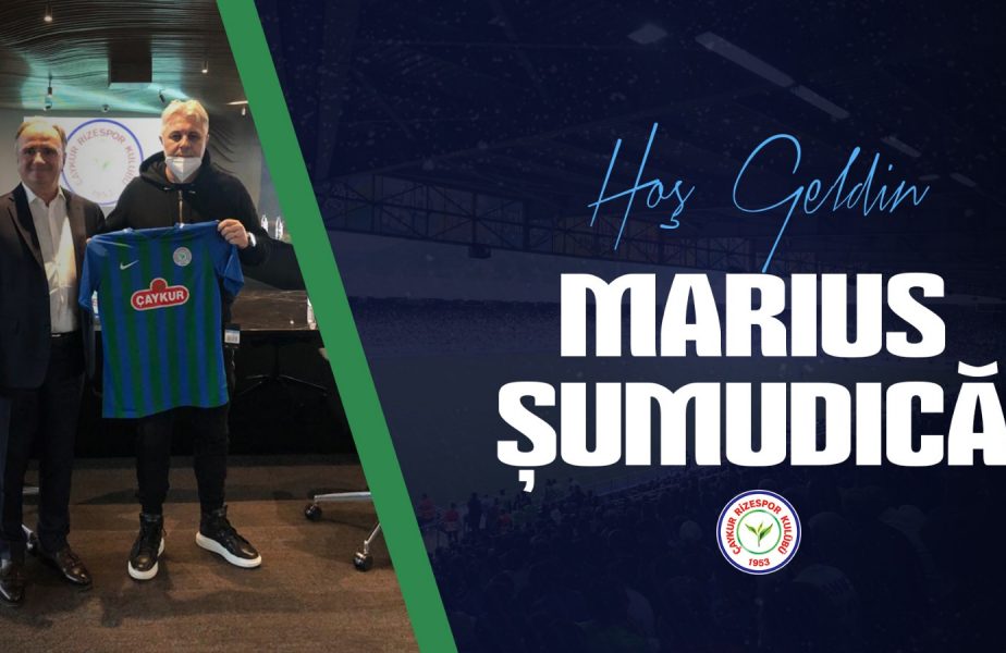 OFICIAL | Marius Şumudică a fost prezentat de Rizespor. Ceremonia anunţată de turci