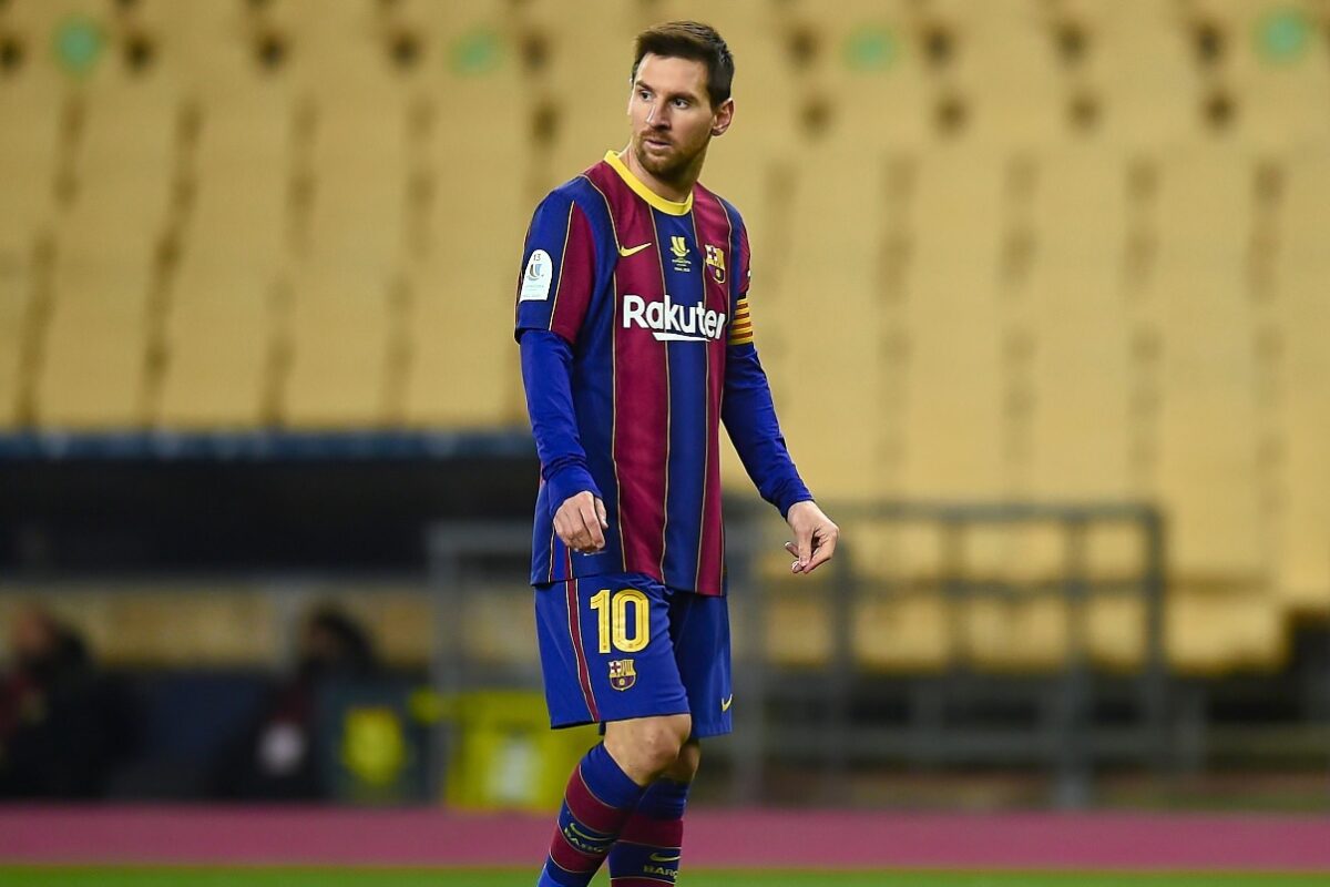 Lionel Messi, în timpul unui meci