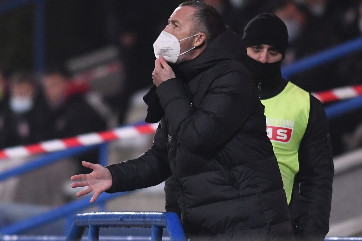 Mihai Stoica a răbufnit în timpul meciului Chindia – CFR Cluj 0-1: "Păi, cum facem cu antebraţul lui Ben Youssef?"