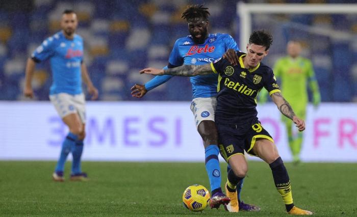 Dennis Man, Parma, Napoli-Parma-2-0