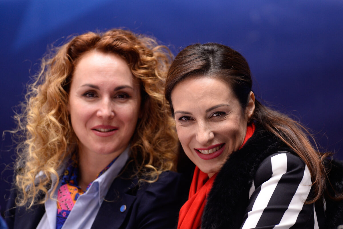 Irina Deleanu (dreapta) a terminat a șasea la Jocurile Olimpice de la Barcelona