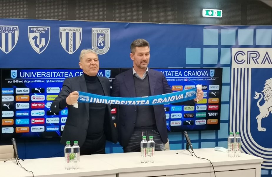 Oficial | Marinos Ouzounidis a fost prezentat la Universitatea Craiova. Ce a spus de lupta la titlu şi de grupele Champions League. "Acolo trebuie să lucrăm"