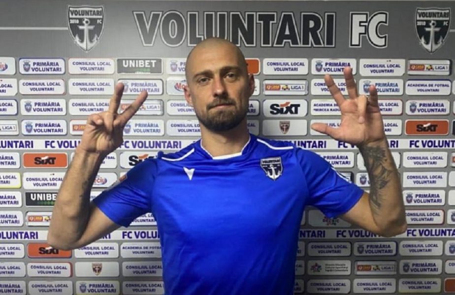 OFICIAL | Gabriel Tamaș s-a întors în Liga 1! Vine să o salveze pe FC Voluntari. Ce număr va purta fostul fundaş al naţionalei