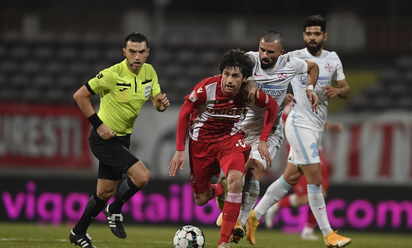 Diego Fabbrini, în Dinamo - FCSB 1-0