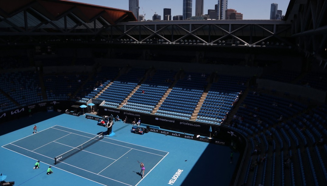 Arena Margaret Court, în timpul turneului de la Australian Open