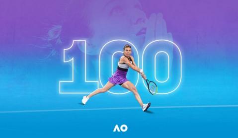 Simona Halep, performanță spectaculoasă după calificarea în sferturile de la Australian Open. Victoria cu numărul 100 de la turneele de Grand Slam
