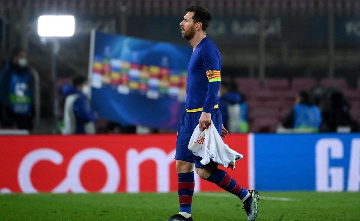 Lionel Messi, după eşecul cu PSG din Champions League