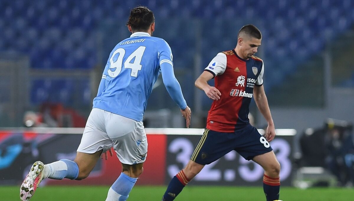 Răzvan Marin, într-un meci din Serie A
