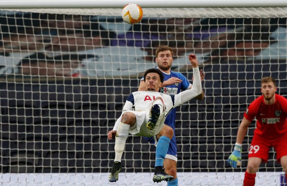 VIDEO | Jucătorul renegat de Jose Mourinho îi face concurență lui Olivier Giroud! Golul de pus în ramă reușit de Dele Alli pentru Tottenham în Europa League