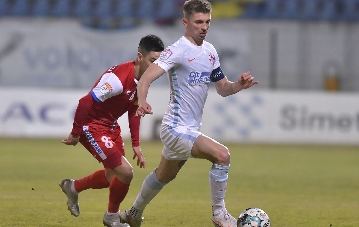 Florin Tănase a deschis scorul în meciul cu FC Botoşani