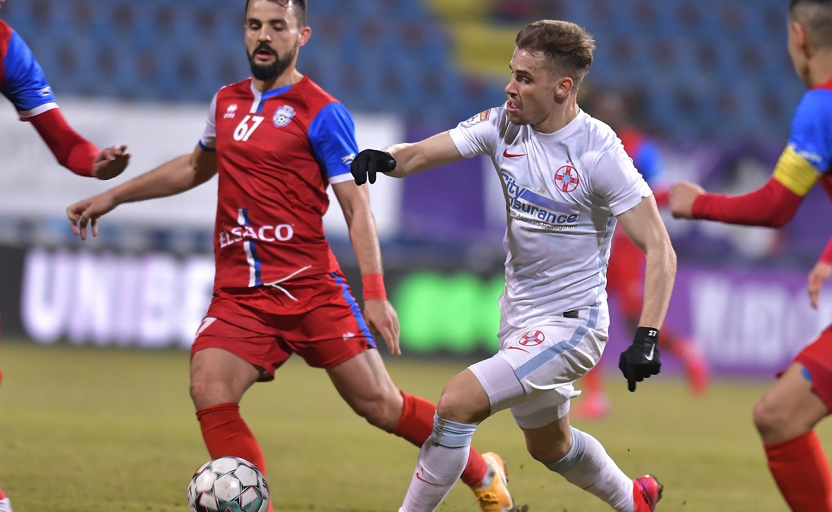 Darius Olaru a înscris un gol superb cu FC Botoşani