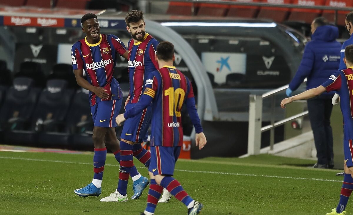Barcelona – Sevilla 3-0 | Lionel Messi, reacţie virală după golul lui Pique din minutul 90+4! "Când a văzut că intră mingea în plasă, Messi a înnebunit" Video