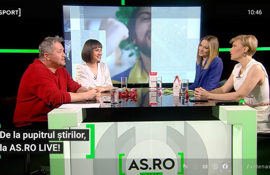 EXCLUSIV AS.ro LIVE | Prezentatoarele AntenaSport, despre prima apariție la pupitrul știrilor! Dezvăluiri inedite făcute de Alexandra Tudor, Camelia Bălțoi și Roxana Ghiorghian