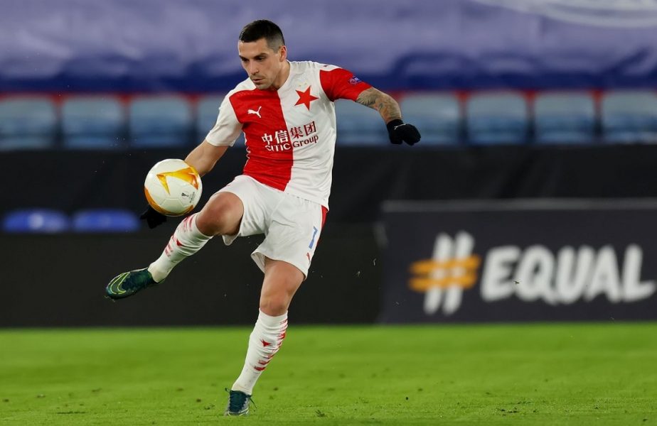 Nicolae Stanciu, gol de generic în Slavia Praga – Rangers! "Nu poţi să opreşti aşa ceva!" Românul, vedeta serii în optimile Europa League