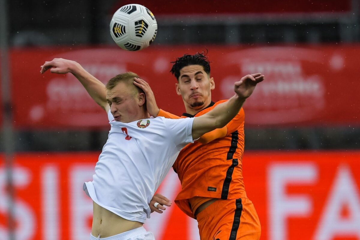 Olanda U21, imagini dintr-un meci cu Belarus U21