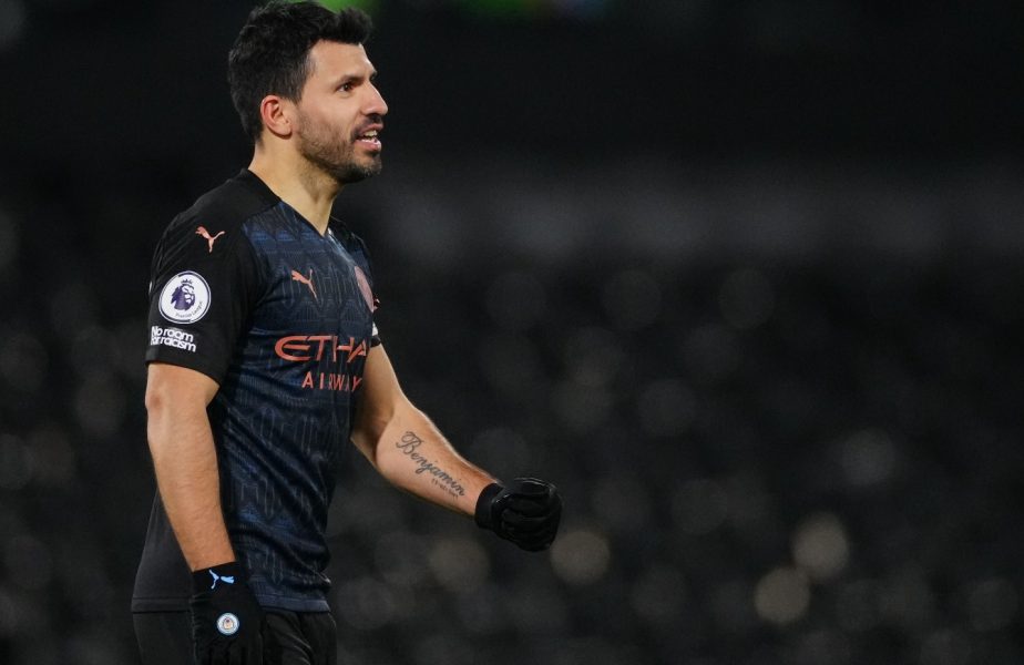 Sergio Aguero a răbufnit în meciul lui Manchester City cu Borussia Monchengladbach! "Nu-mi dau mingea". Ce spune de plecarea la Barcelona