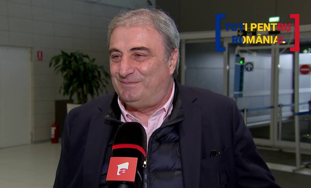 Mihai Stoichiță, în timpul unui interviu pentru Antena Sport