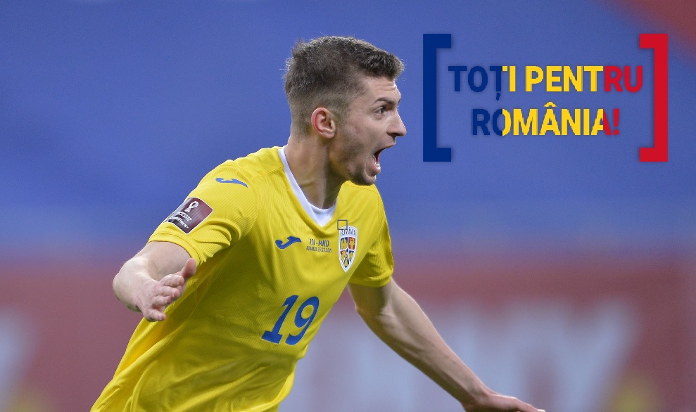 TOŢI PENTRU ROMÂNIA | Florin Tănase vrea să îi rupă plasa lui Neuer şi să ne ducă în Qatar. "Doi…trei ani aveam când a fost România ultima dată la Mondial"