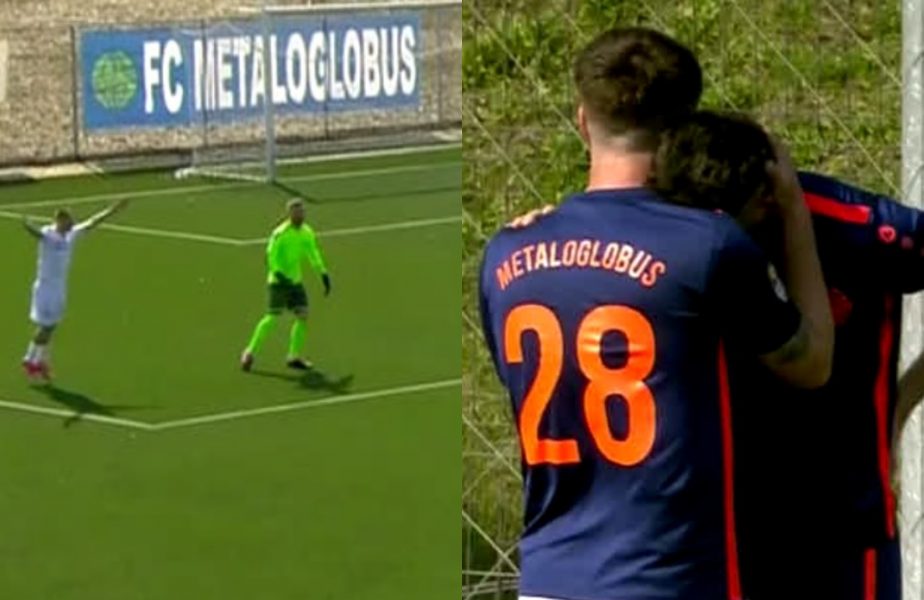 Sebastian Colţescu a comis-o grav în Metaloglobus – Rapid, meci cu o miză uriaşă. N-a văzut o pasă la propriul portar şi giuleştenii au primit gol după doar câteva secunde