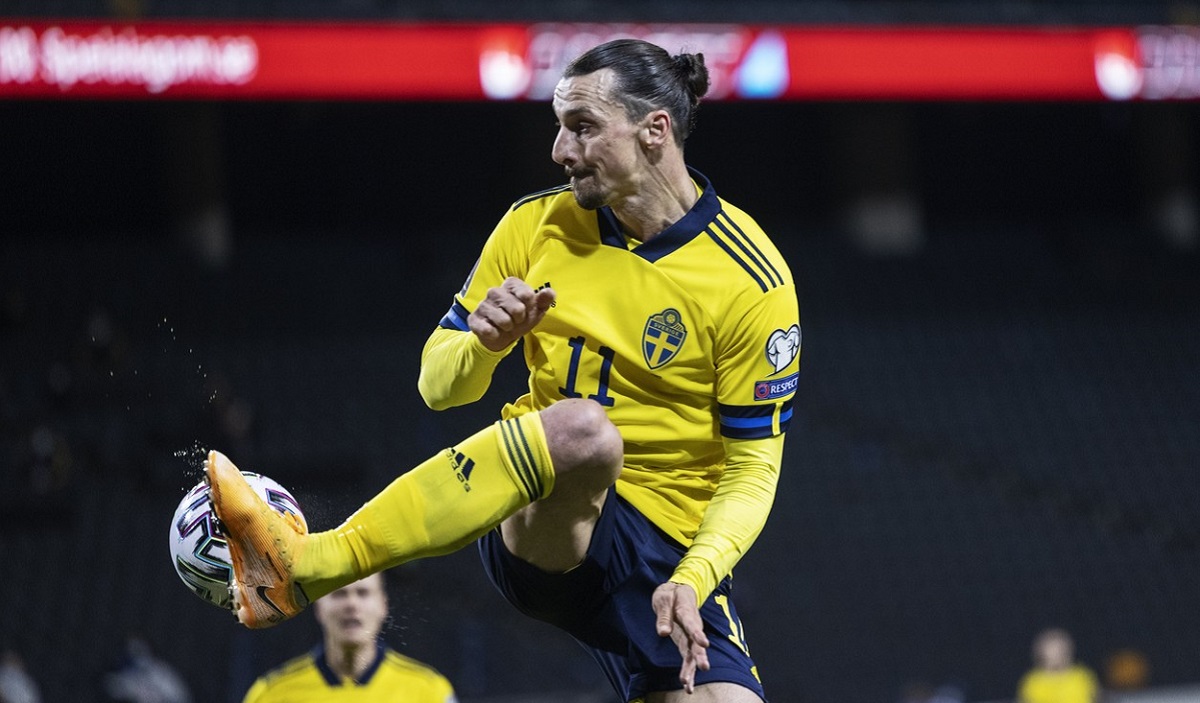 Zlatan, în naționala Suediei
