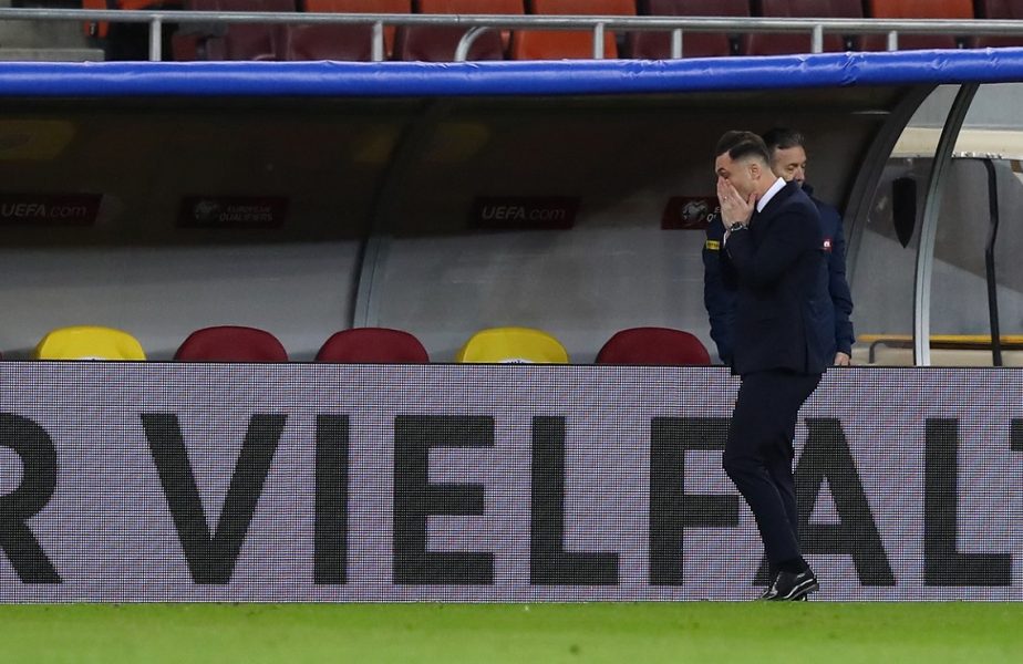 România – Germania 0-1 | Mirel Rădoi îşi apără jucătorii. "Germania valorează un miliard, dar diferenţa nu a fost atât de mare pe teren". De ce a urlat la un copil de mingi
