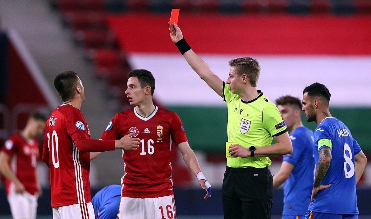Decizia luată de UEFA după ce arbitrul Lawrence Visser a făcut praf meciul România U21 – Ungaria U21! Ce se va întâmpla cu "centralul" belgian