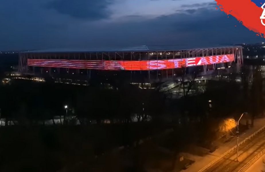 VIDEO | Steliştii au cu ce se mândri! Imagini de senzaţie cu "bijuteria" din Ghencea: "Cel mai frumos stadion din țară!"