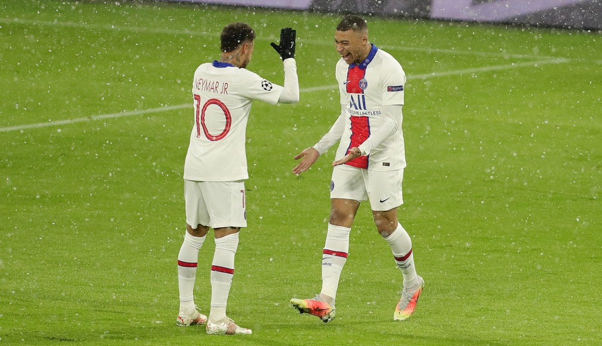 Kylian Mbappe a marcat din pasa lui Neymar