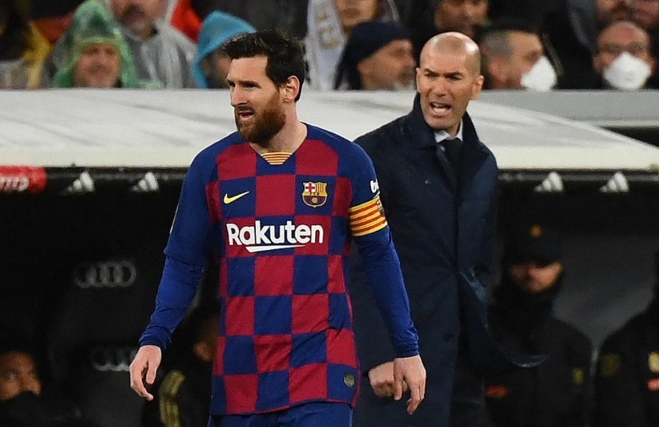 Real Madrid – Barcelona | Zinedine Zidane, mesaj direct pentru Leo Messi înainte de El Clasico. Ce i-a transmis starului argentinian