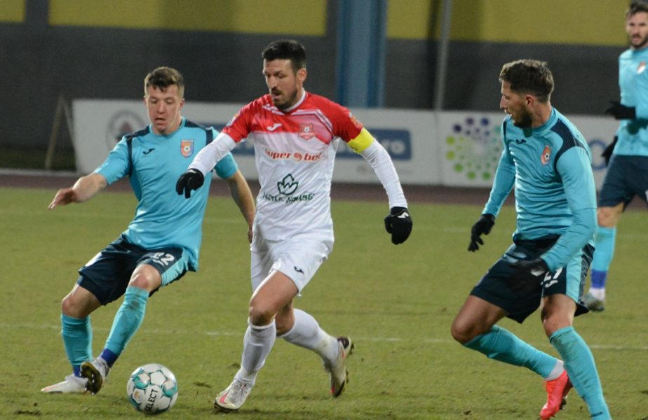 Chindia – Hermannstadt 2-0. Jucătorii lui Săndoi, lideri în play-out. Sibienii, pe ultimul loc în Liga 1