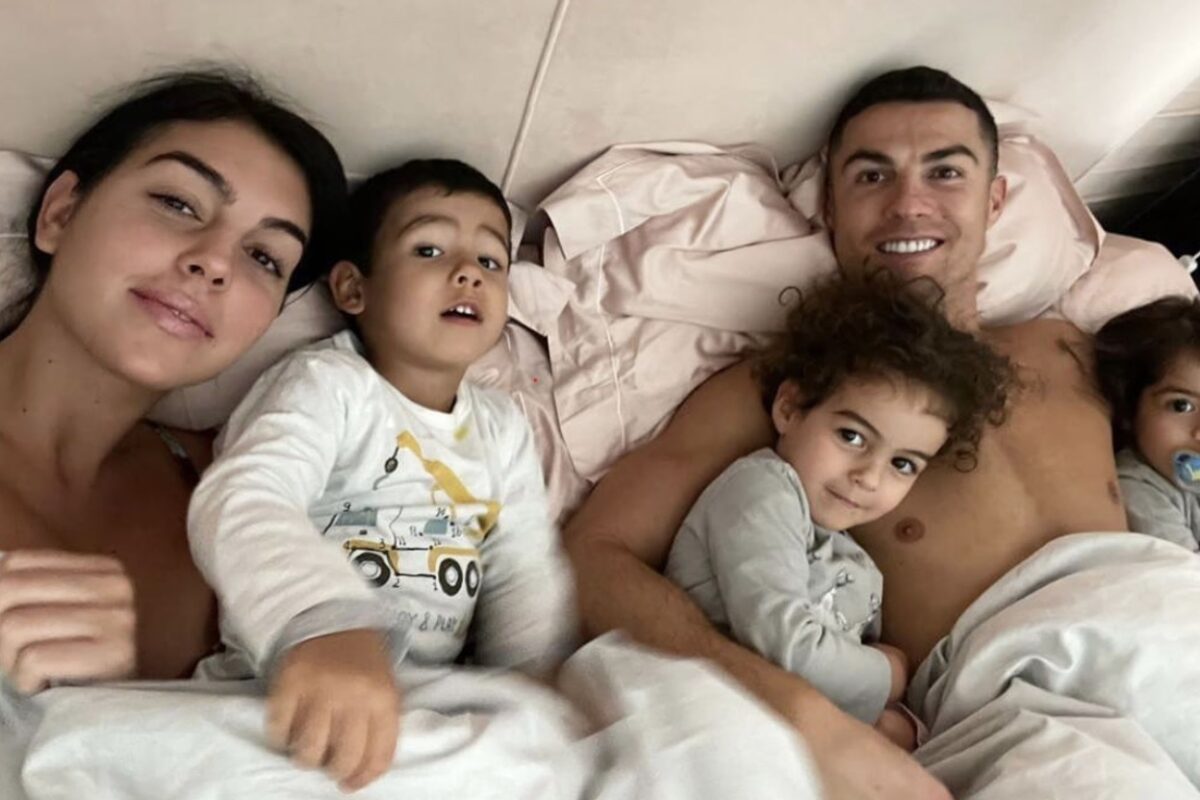 Cristiano Ronaldo, alături de familie