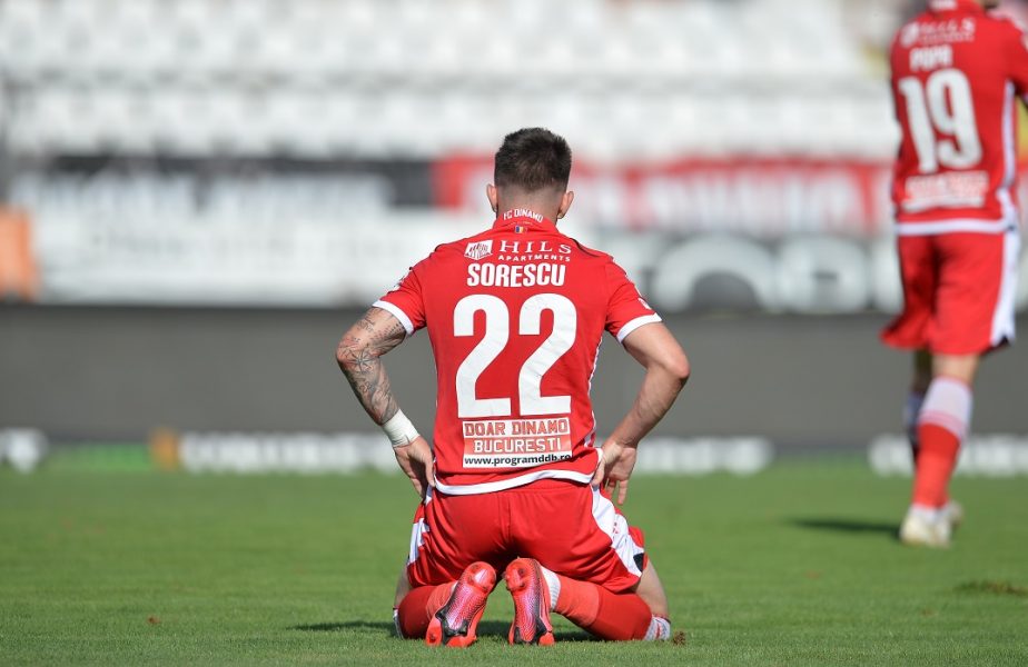 Gaz Metan – Dinamo 4-1. Deian Sorescu, cu capul în pământ: "Facem greşeli de juniori! Sunt dezamăgit şi supărat"