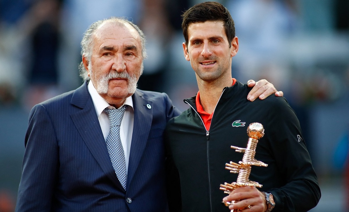 Madrid Open 2021 | Lovitură dură primită de Ion Ţiriac. Liderul mondial, Novak Djokovic, va absenta la ediţia din acest an