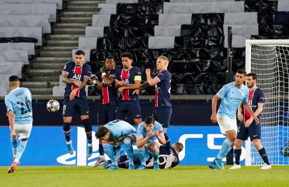 O execuţie greşită a adus victoria în PSG – Manchester City 1-2! Dezvăluirea inedită făcută de Mahrez: "Am vrut să dau pe lângă zid"