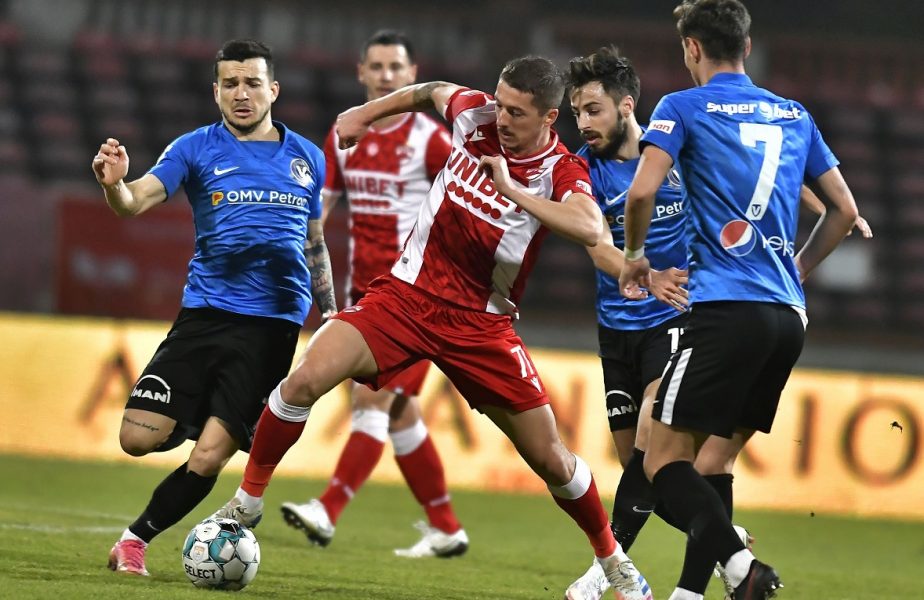Viitorul – Dinamo 1-2 | "Câinii" au câştigat al doilea meci la rând și s-au apropiat la un singur punct de echipa lui Gică Hagi