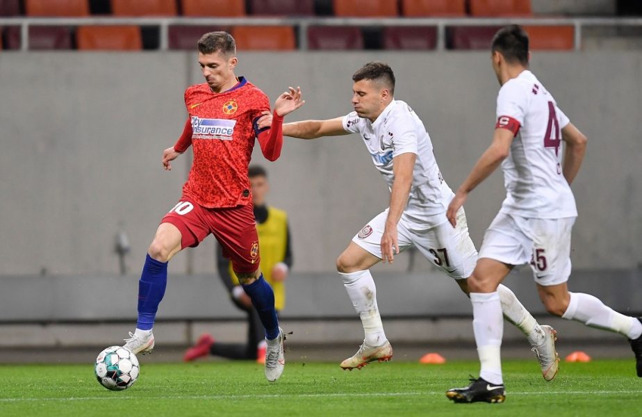 FCSB – CFR Cluj 1-1 | Roş-albaştrii au ratat victoria la ultima fază. "Messi" Andrei Vlad a gafat din nou! Campionii au rămas pe primul loc în Liga 1