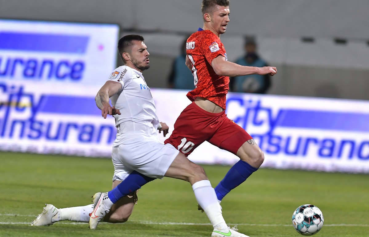 FCSB – CFR Cluj 1-1 | Andrei Burcă, salvatorul lui Edi Iordănescu. "Mai mult am ţipat unii la alţii!". Ce a spus despre golul din minutul 90+3!