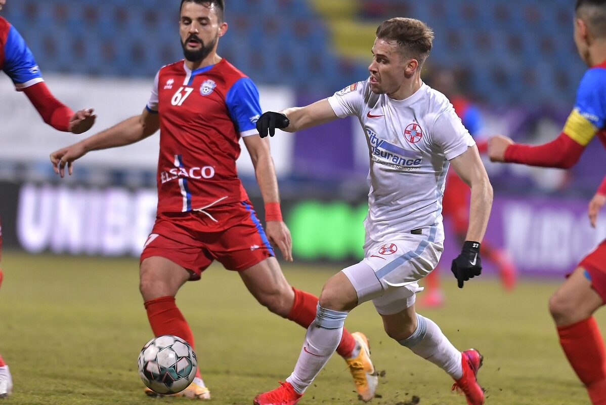 FC Botoşani – FCSB 1-3 | Darius Olaru, pus în dificultate după ce a obţinut două penalty-uri: "Nu ştiu sigur!". Mijlocaşul e cu gândul la titlu: "Mai avem 4 finale"