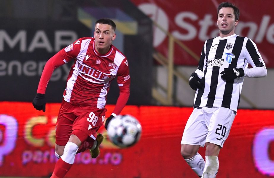 FC Argeş – Dinamo | Andreas Mihaiu şi-a luat revanşa în faţa fanilor! Mijlocaşul a marcat un gol crucial pentru „câini”, după episodul din Cupa României