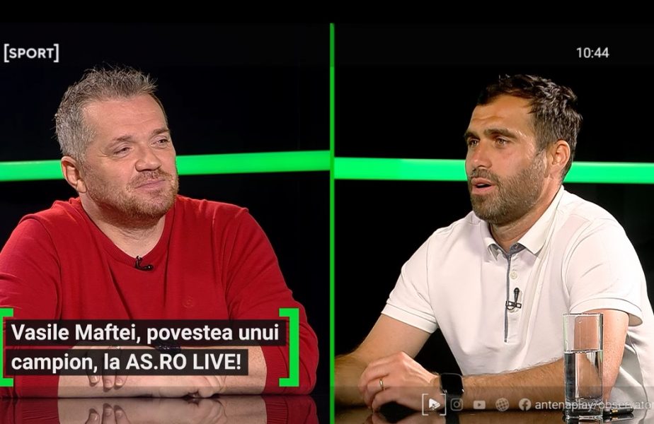 EXCLUSIV AS.ro LIVE | Vasile Maftei, povești fabuloase din Giulești! Cum calcula George Copos banii: ”Scotea o foaie A4 și își făcea socotelile”