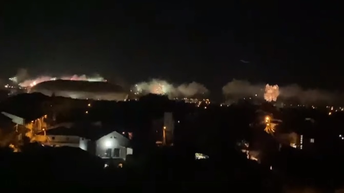 Artificii la Craiova