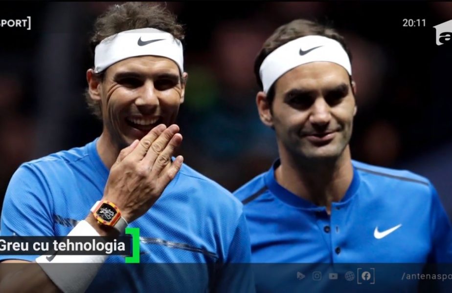 Greu cu tehnologia pentru Federer şi Nadal