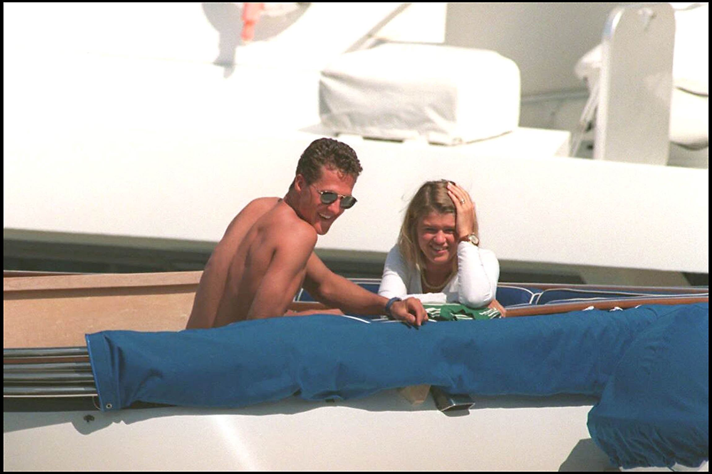 Corinna Schumacher, într-o vacanţă alături de Michael Schumacher