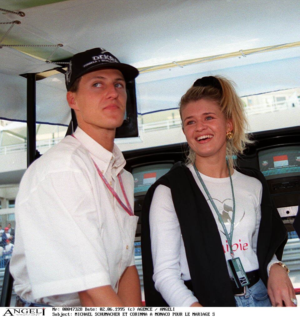 Corinna Schumacher, alături de Michael Schumacher