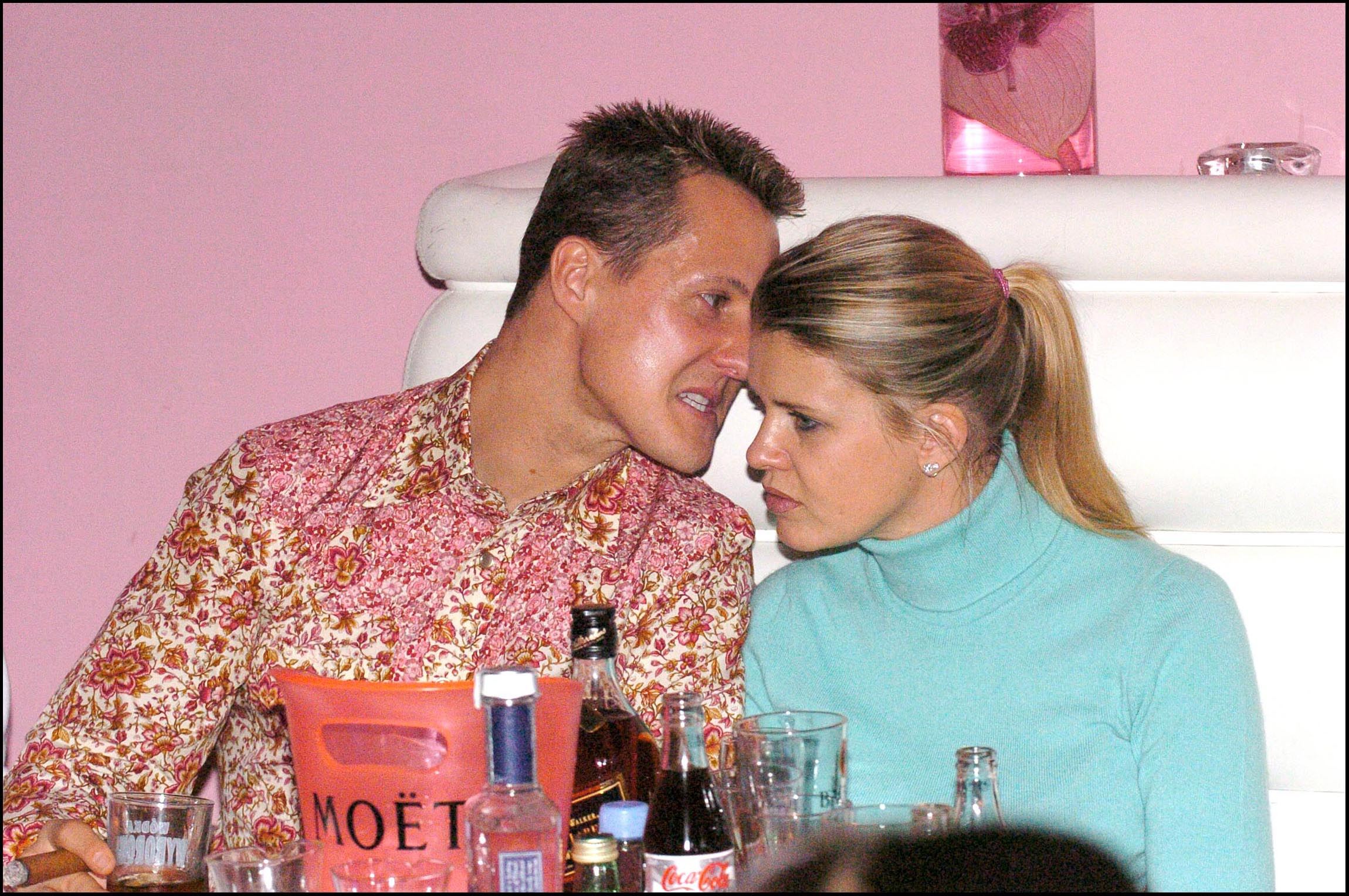 Corinna Schumacher, alături de Michael Schumacher