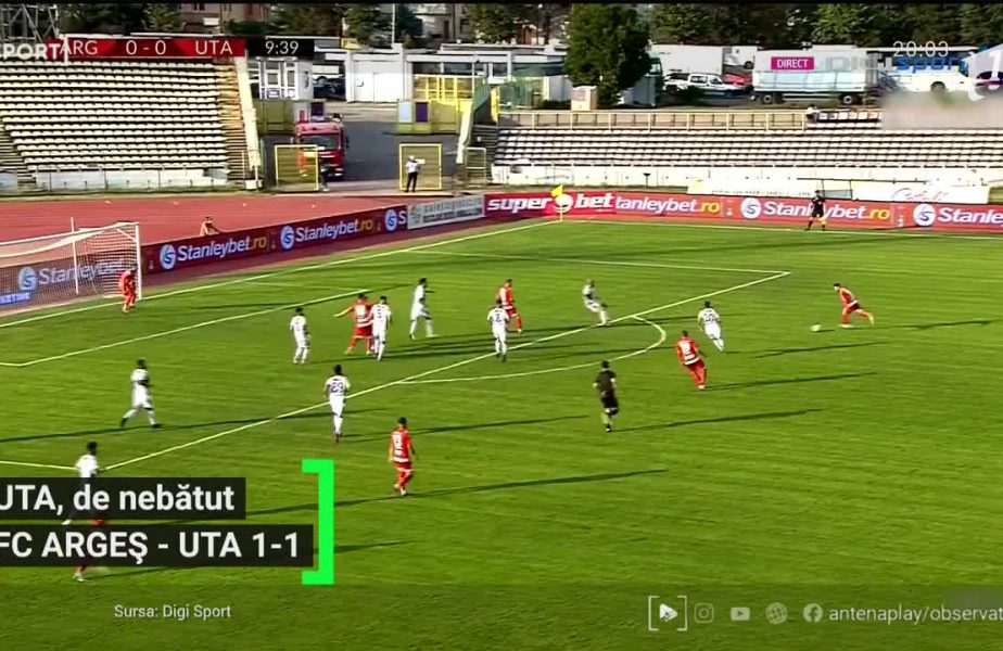 FC Argeș – UTA 1-1