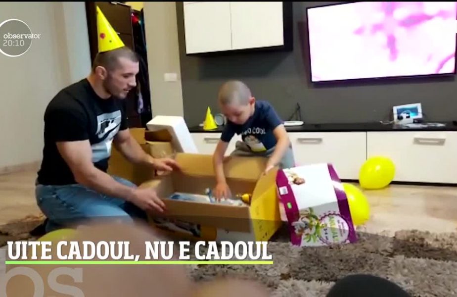 McGregor de România l-a serbat pe fiul cel mare cu o farsă